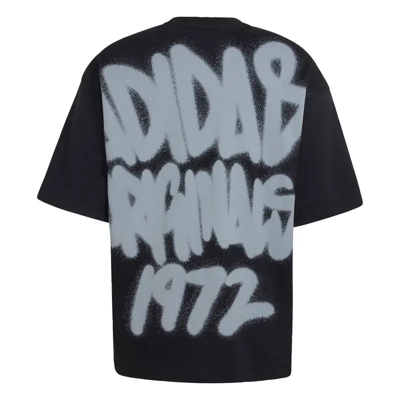 Maglietta nero / offwhite miniatura 3