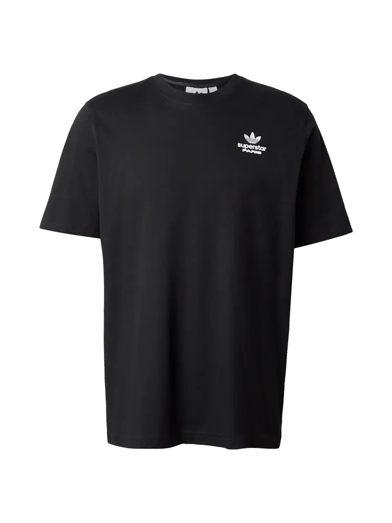 Maglietta 'PARIS' grigio / nero / bianco