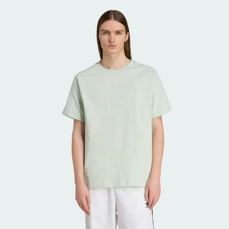Maglietta 'Premium Essentials' verde chiaro miniatura 2