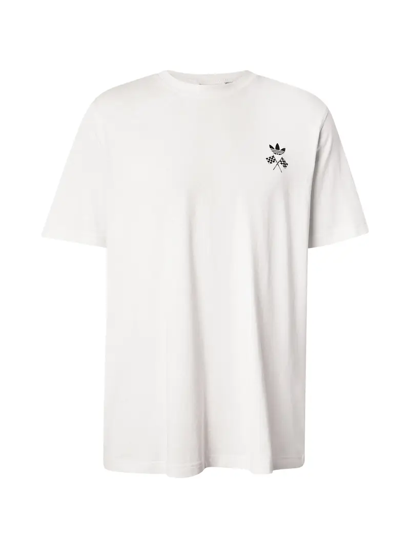 Maglietta 'RACING CAR' nero / bianco