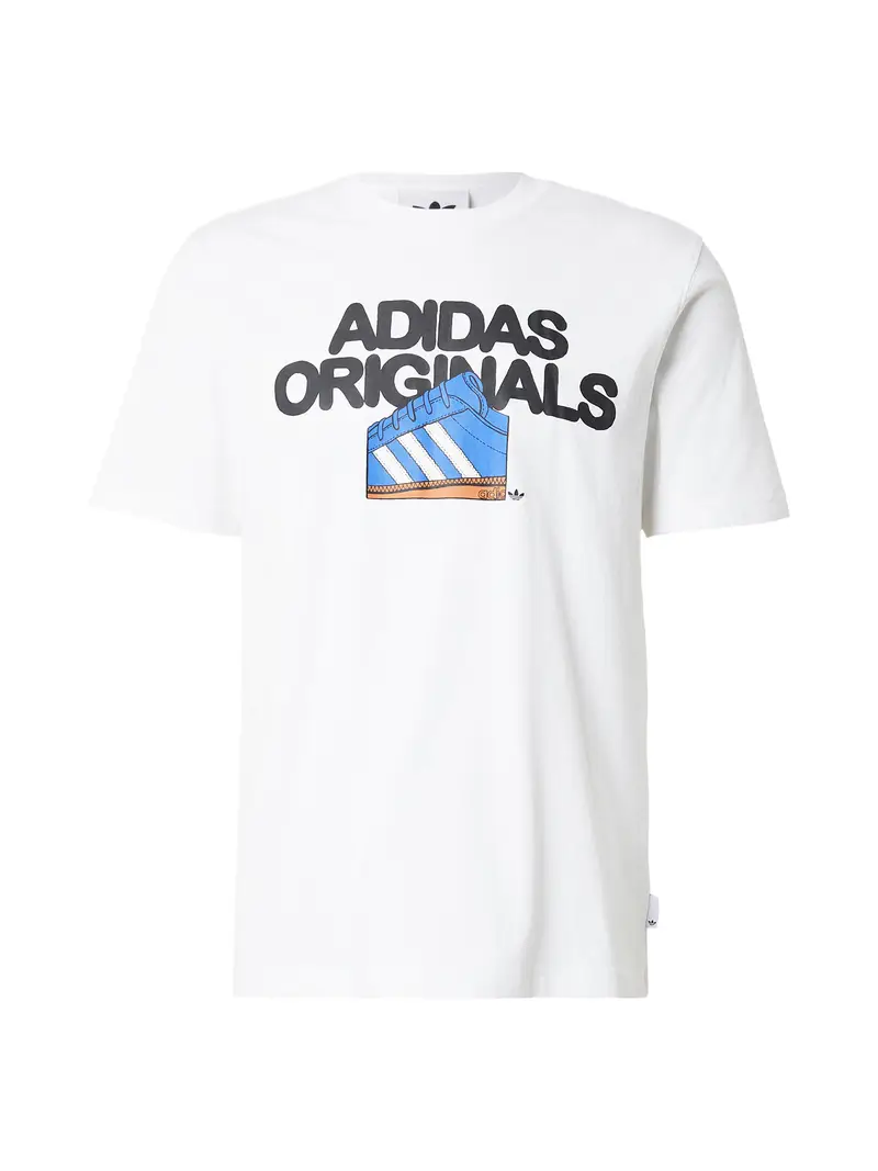 Maglietta sabbia / blu / nero / bianco