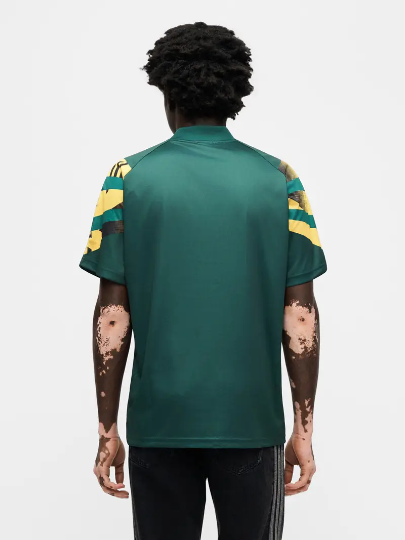 Maglietta SANTIAGO JSY giallo / abete / nero / bianco miniatura 3