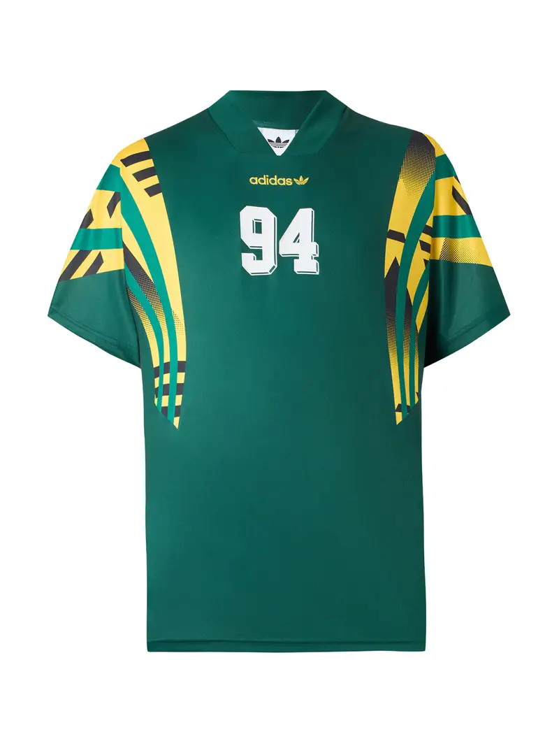 Maglietta SANTIAGO JSY giallo / abete / nero / bianco