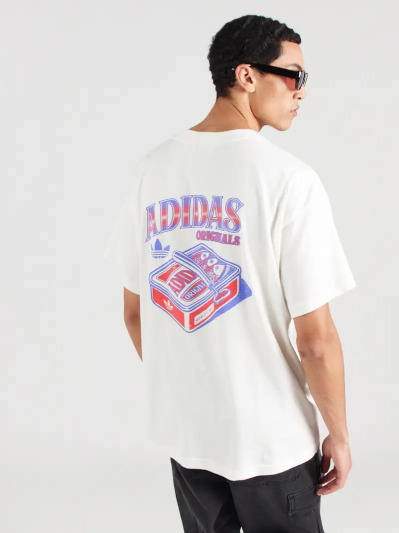 Maglietta SARDINES GFX blu / rosso / bianco miniatura 2