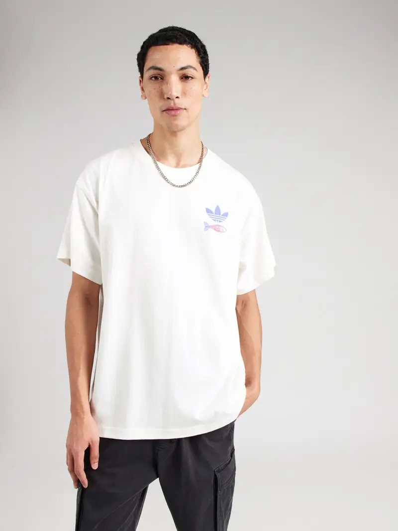 Maglietta SARDINES GFX blu / rosso / bianco miniatura 3