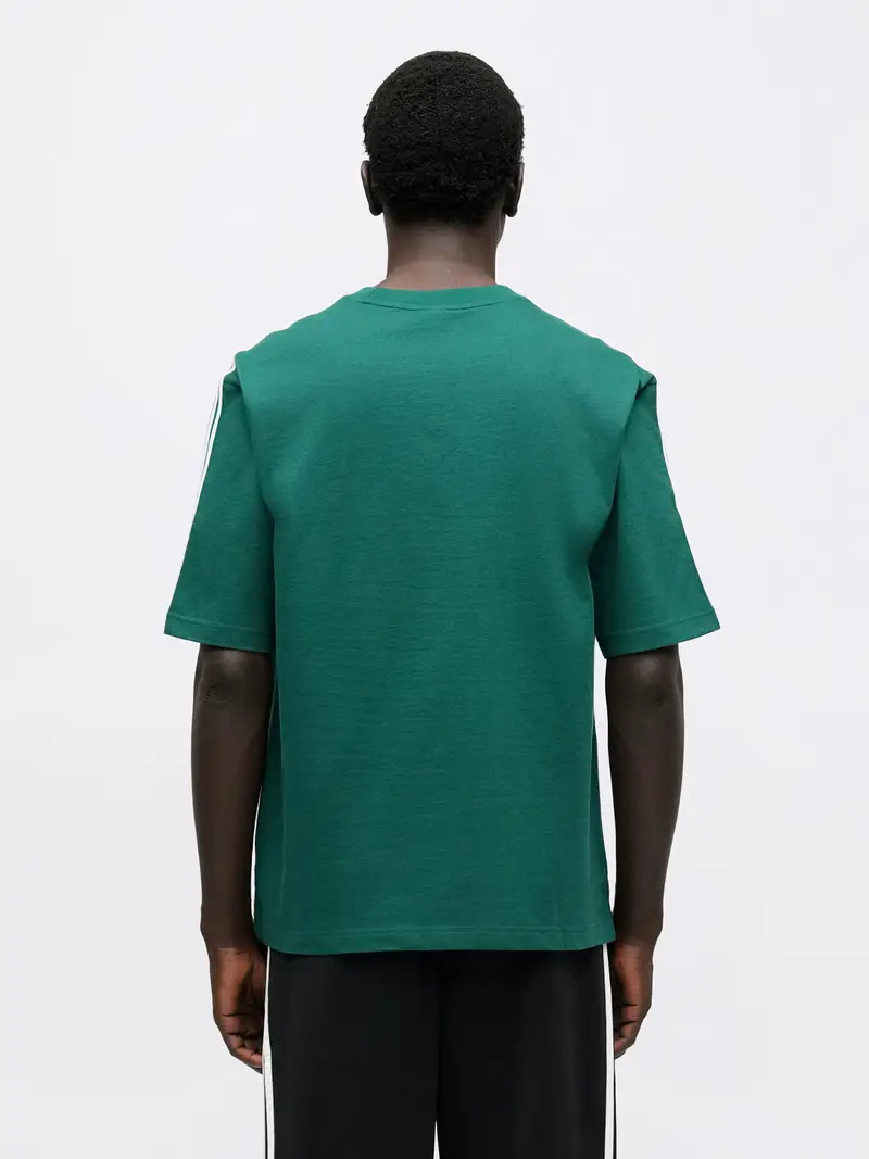 Maglietta smeraldo / bianco miniatura 3