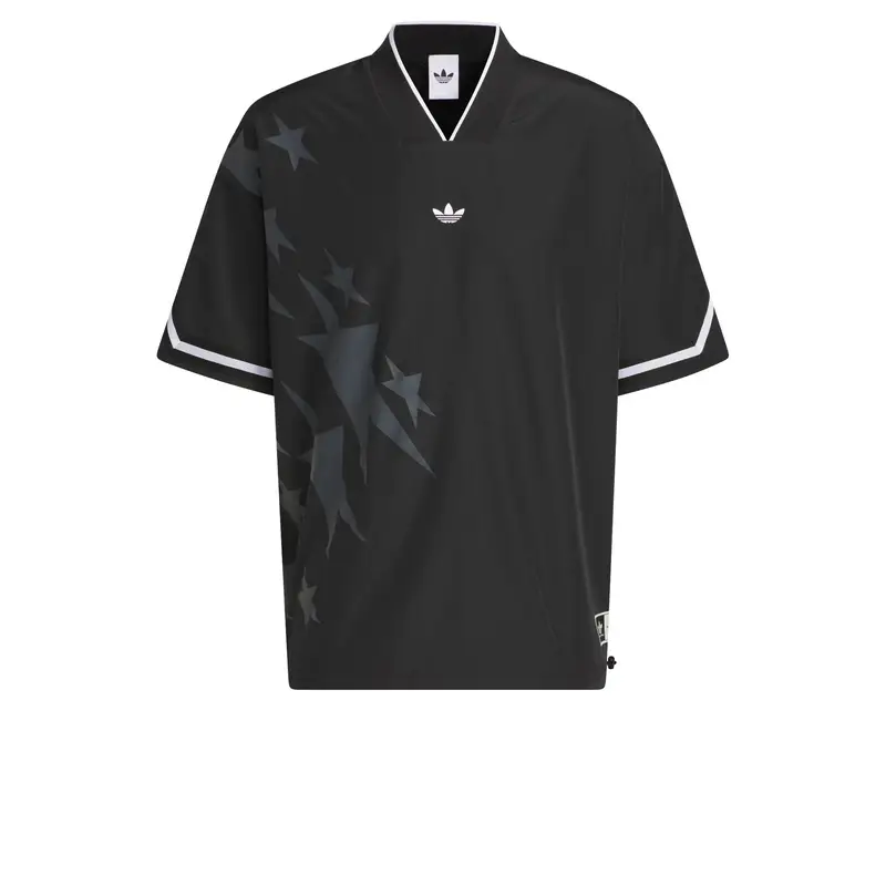 Maglietta Star grigio scuro / nero / bianco miniatura 2