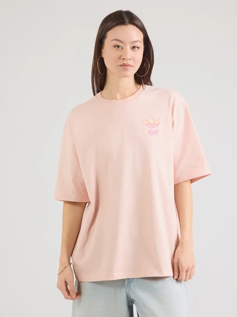 Maglietta TAIYAKI rosa / rosa / bianco miniatura 2