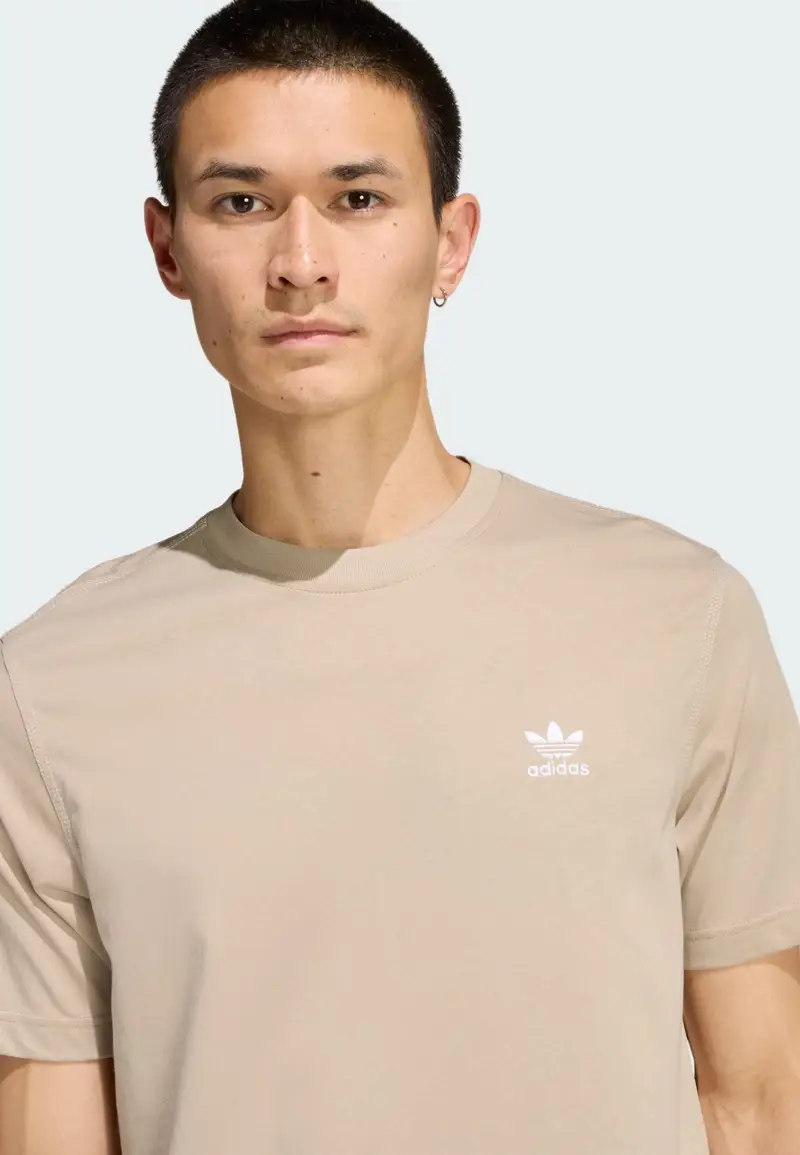 Maglietta 'Trefoil Essentials' beige miniatura 2