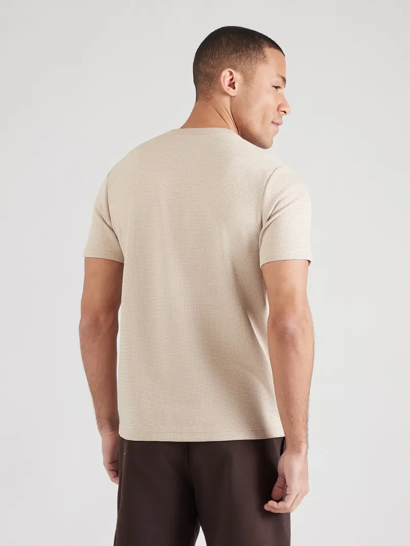 Maglietta Trefoil Essentials beige / bianco miniatura 3