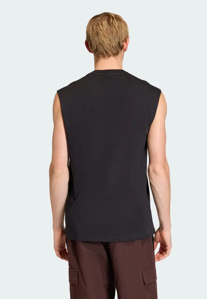 Maglietta 'Trefoil Essentials' nero miniatura 3