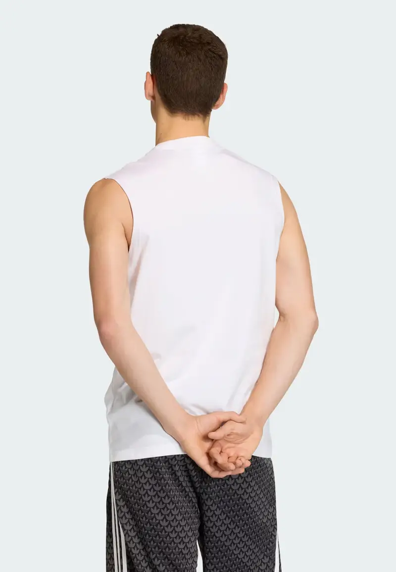 Maglietta 'Trefoil Essentials' nero / bianco miniatura 3