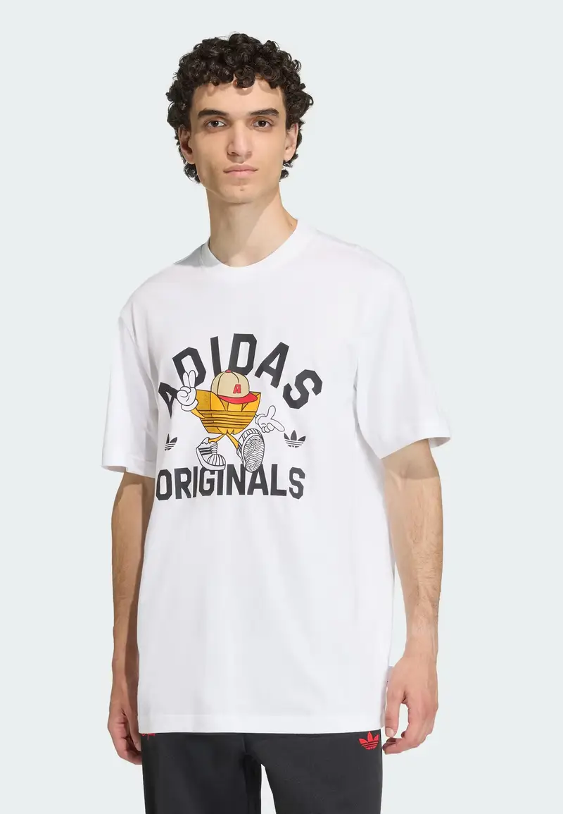 Maglietta Trefoil Series giallo / nero / bianco miniatura 2