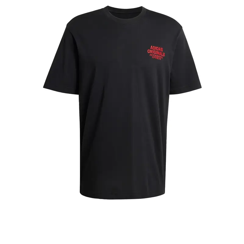 Maglietta Varsity rosso / nero