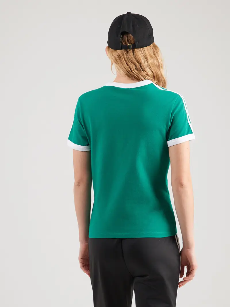 Maglietta verde / bianco miniatura 3