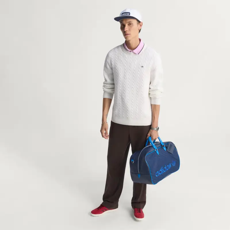 Originals - Maglione a maglia a cavo Chalk White miniatura 3