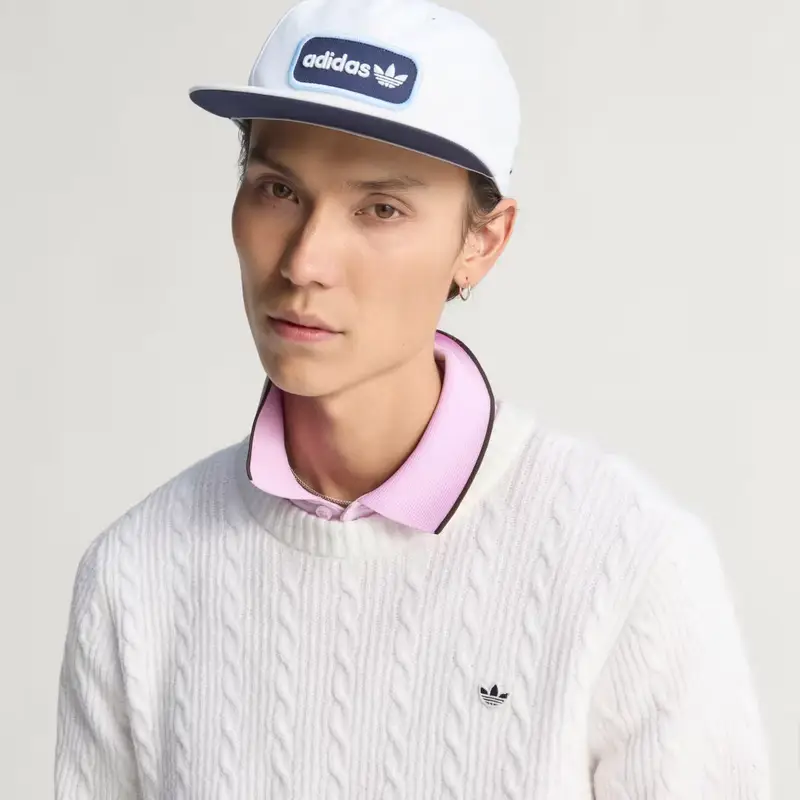 Originals - Maglione a maglia a cavo Chalk White miniatura 4