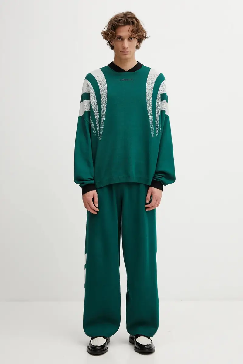 maglione in cotone Santiago Jersey Verde miniatura 5