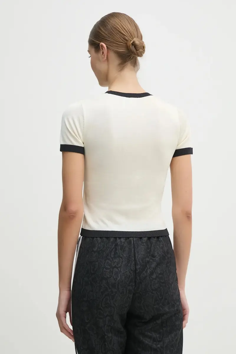 maglione KNITTED 3S TEE donna colore beige JJ0961 miniatura 3