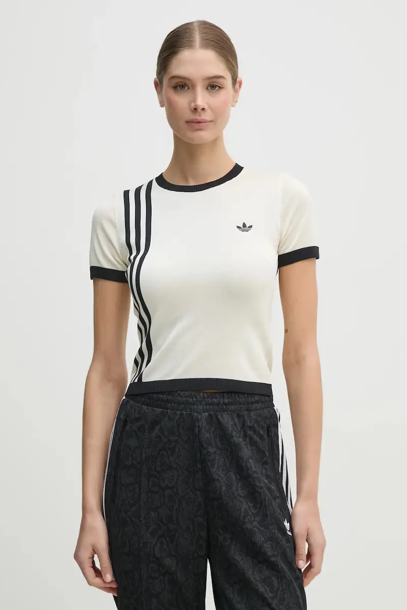 maglione KNITTED 3S TEE donna colore beige JJ0961