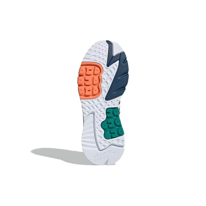 Adidas Sneakers Nite Jogger Boost Grigio Nero Verde miniatura 3