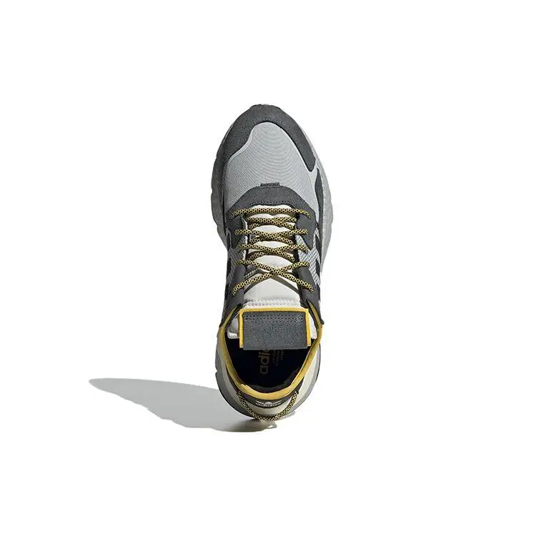 Originals Nite Jogger Tessuto Comode Antiscivolo Sneakers Lifestyle Basse Unisex Grigio GY0019 38⅔ miniatura 2