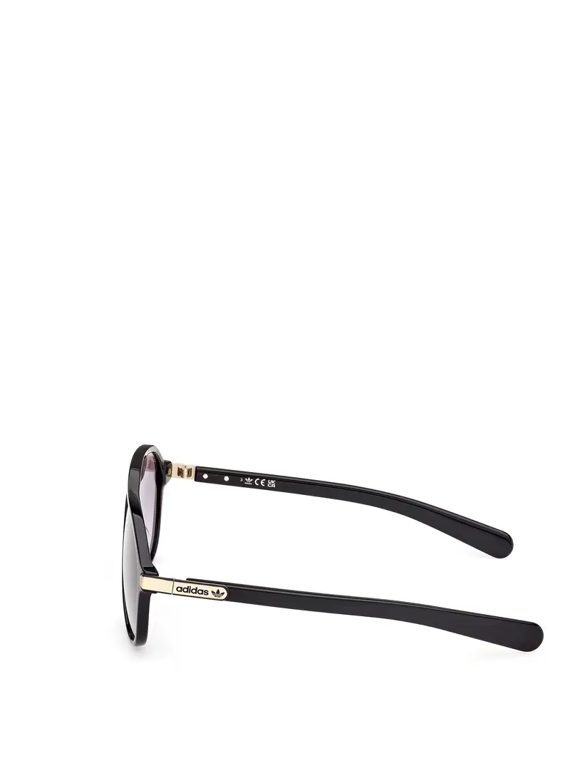 Occhiali da sole grigio fumo / nero miniatura 3