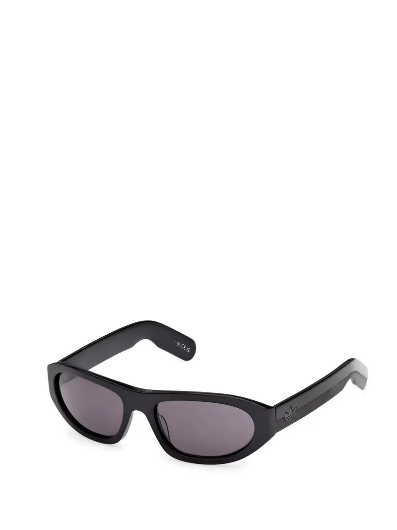 Occhiali da sole grigio fumo / nero miniatura 2