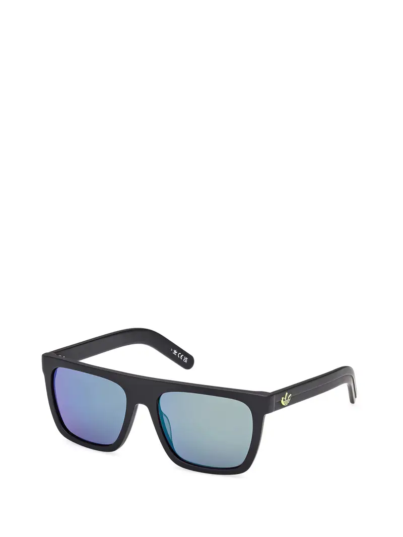 Occhiali da sole verde scuro / nero miniatura 2