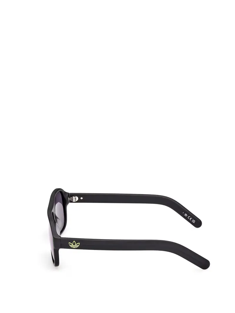 Occhiali da sole verde scuro / nero miniatura 3