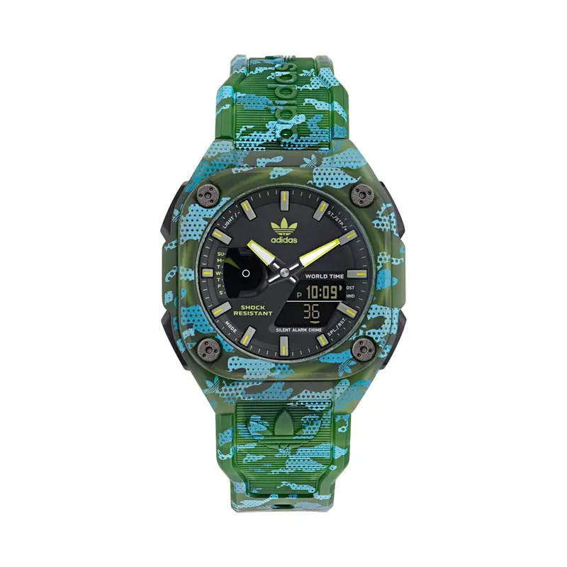 Orologio adidas Originals City Tech One Grfx AOST24075 Verde