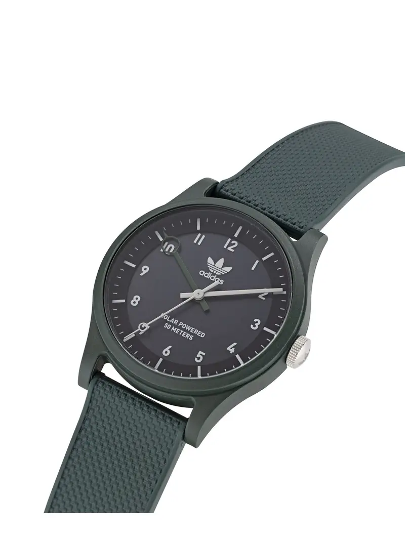 ADIDAS ORIGINALS Orologio analogico 'Ao Street Project One' cachi / nero / argento miniatura 3