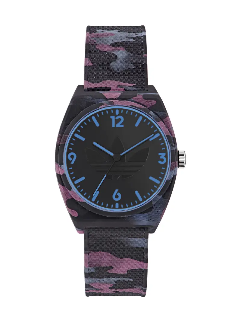 ADIDAS ORIGINALS Orologio analogico 'Ao Street Project Two'  grigio / rosa / nero