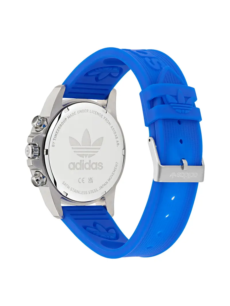 ADIDAS ORIGINALS Orologio analogico blu / argento miniatura 2