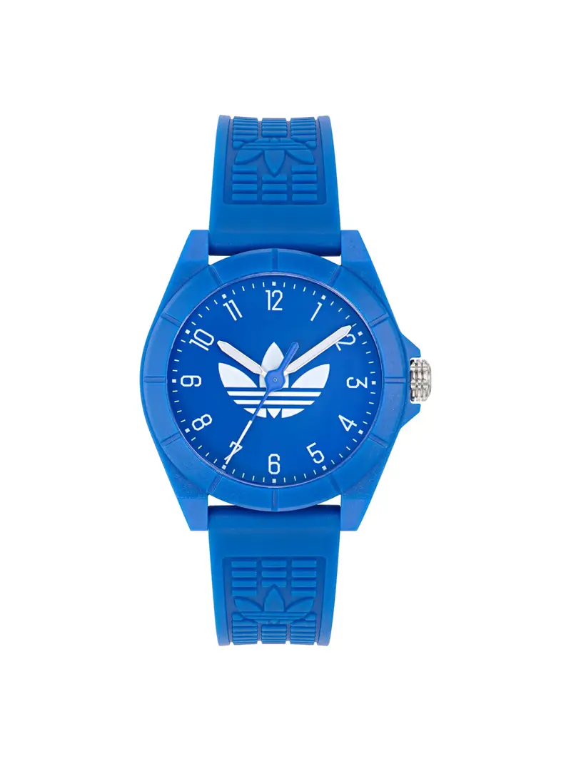 ADIDAS ORIGINALS Orologio analogico blu / bianco