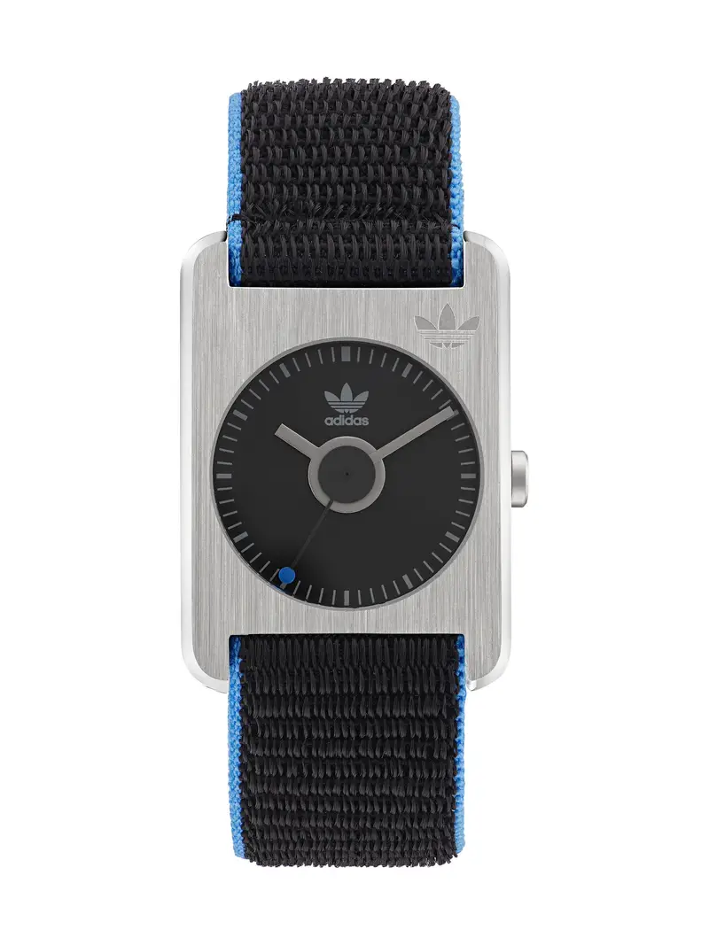 ADIDAS ORIGINALS Orologio analogico blu / nero / argento