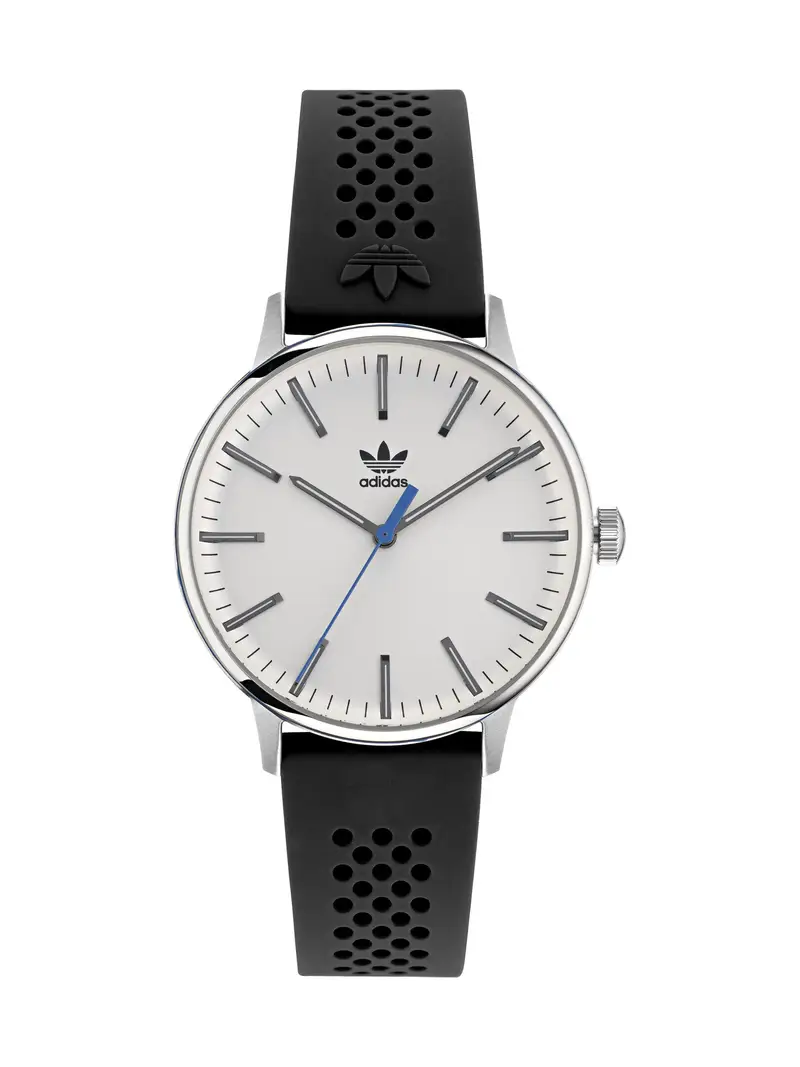 ADIDAS ORIGINALS Orologio analogico blu scuro / argento / bianco