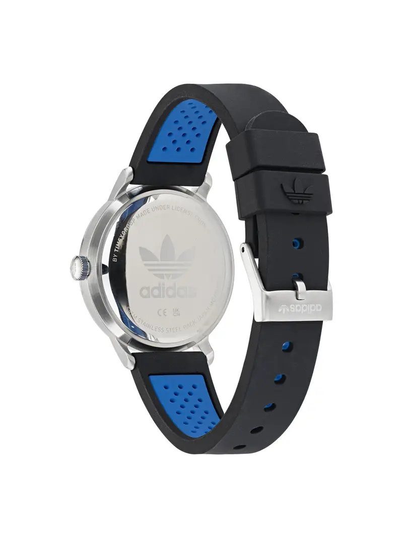 ADIDAS ORIGINALS Orologio analogico blu scuro / argento / bianco miniatura 2