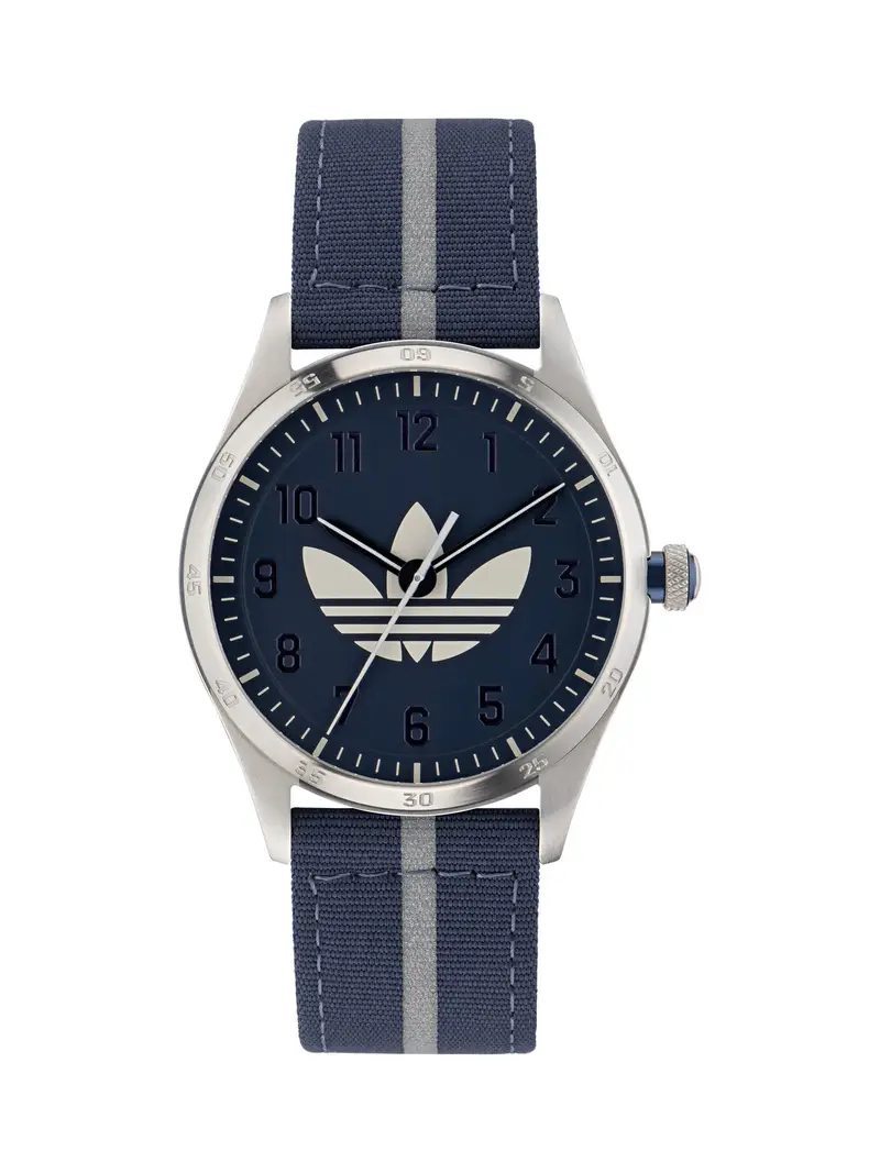 ADIDAS ORIGINALS Orologio analogico ' CODE FOUR '  blu / grigio / argento / bianco