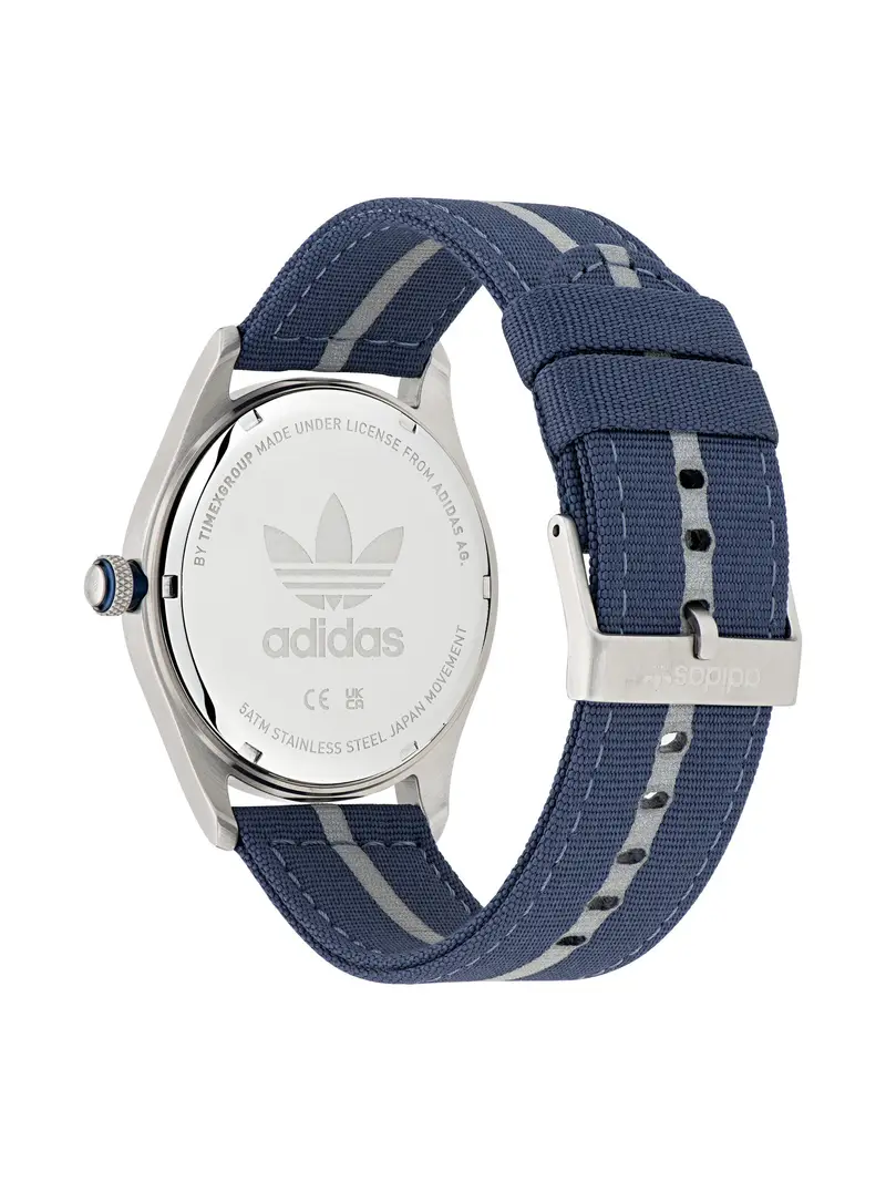 ADIDAS ORIGINALS Orologio analogico ' CODE FOUR ' blu / grigio / argento / bianco miniatura 2