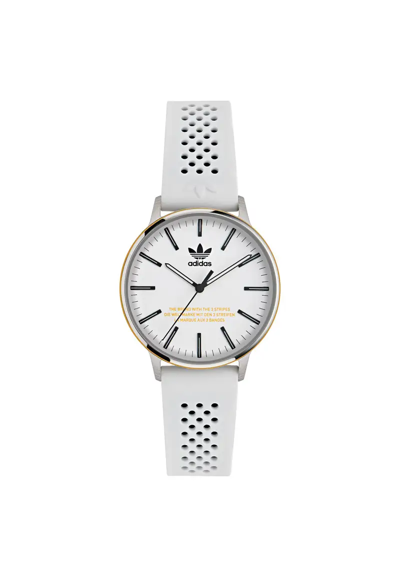 Orologio analogico 'Code One' bianco