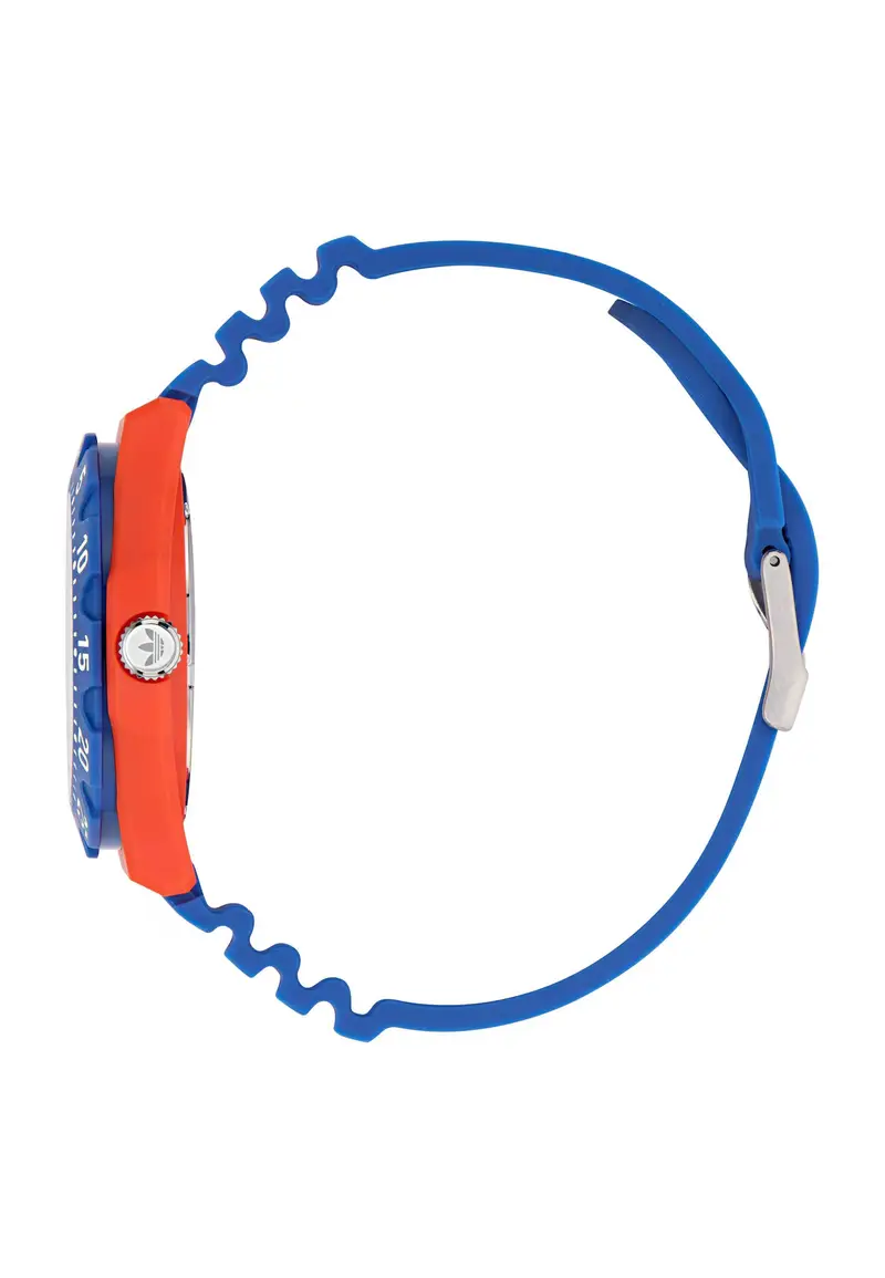 Orologio analogico 'DISCOVERER TWO' blu / arancione miniatura 2