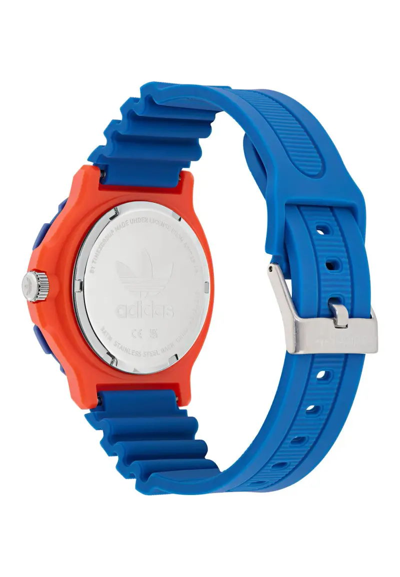 Orologio analogico 'DISCOVERER TWO' blu / arancione miniatura 3