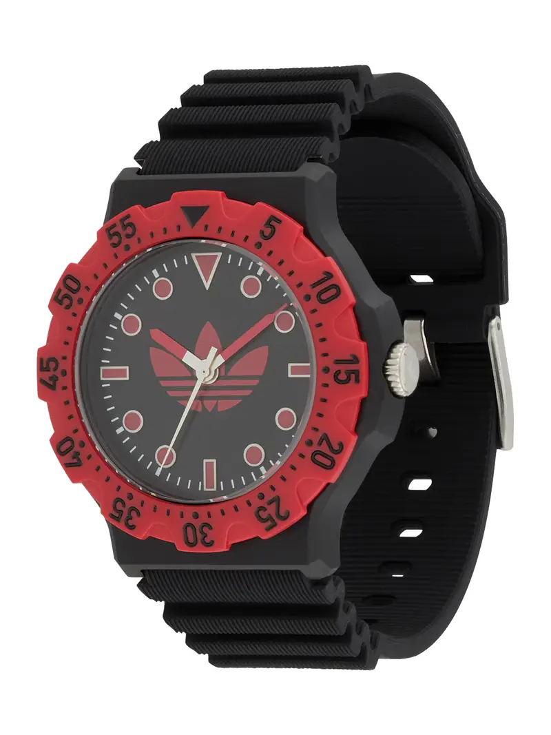 Orologio analogico 'DISCOVERER TWO' rosso / nero