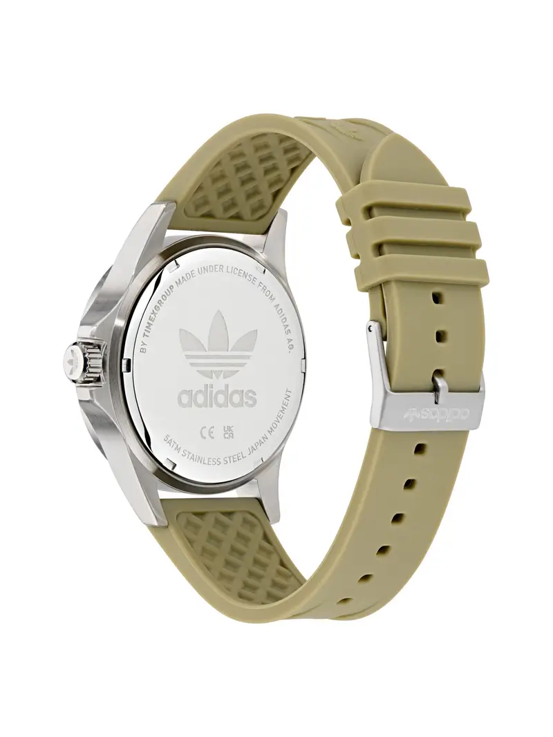 ADIDAS ORIGINALS Orologio analogico 'EXPRESSION ONE' cachi / oliva / argento miniatura 2