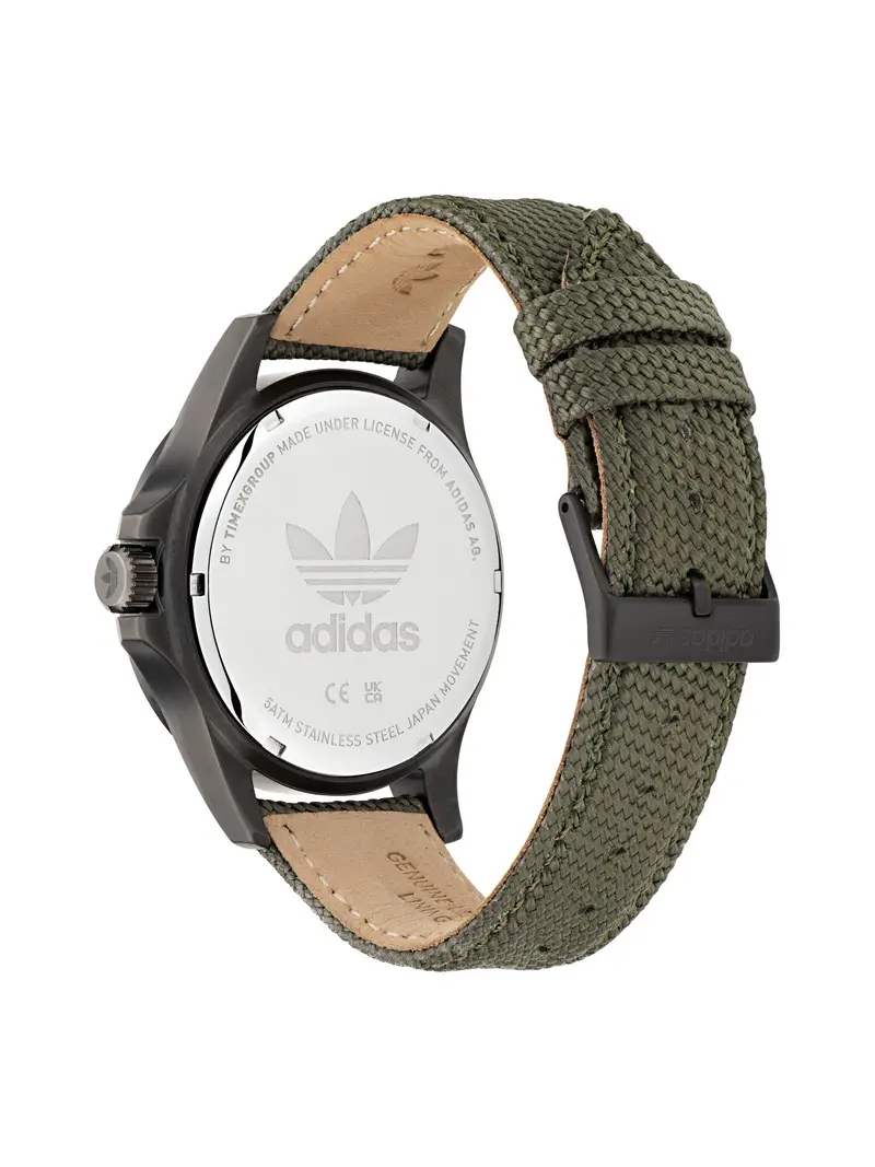 ADIDAS ORIGINALS Orologio analogico ' EXPRESSION ONE ' grigio / verde miniatura 2