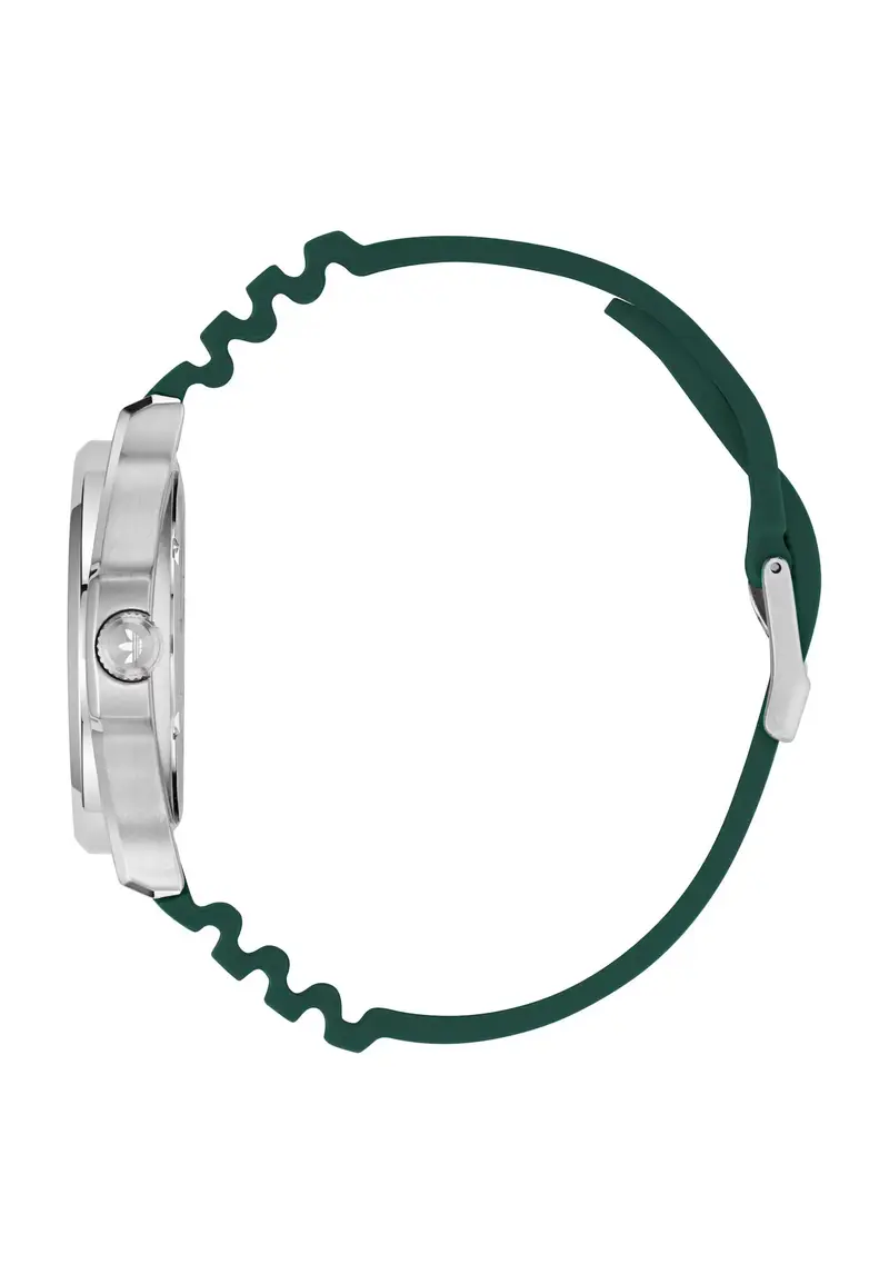 Orologio analogico 'Expression Three' verde / argento miniatura 2