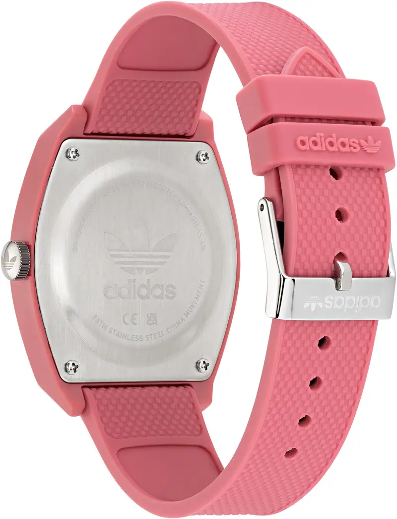 ADIDAS ORIGINALS Orologio analogico fucsia / argento miniatura 2