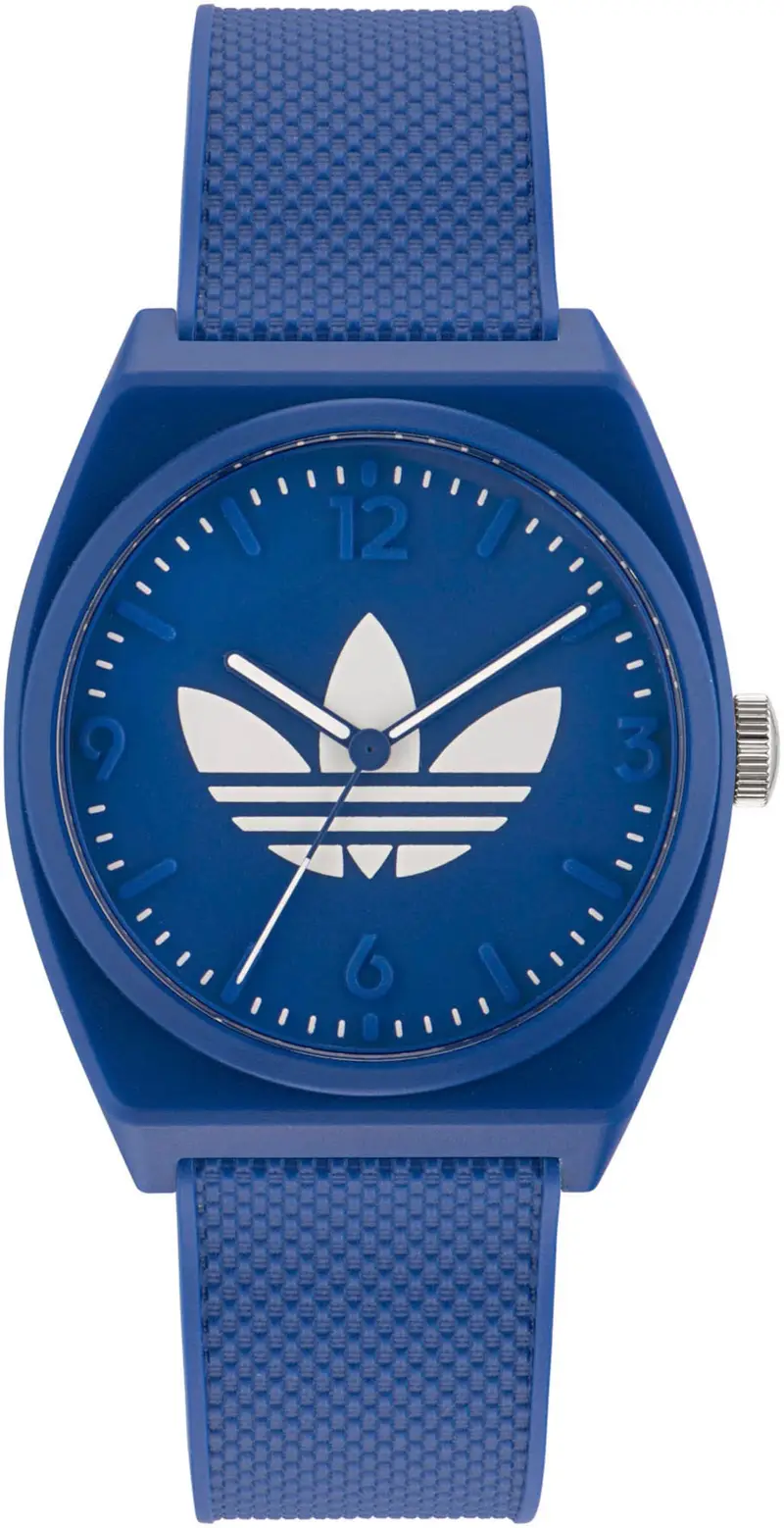 ADIDAS ORIGINALS Orologio analogico genziana / bianco
