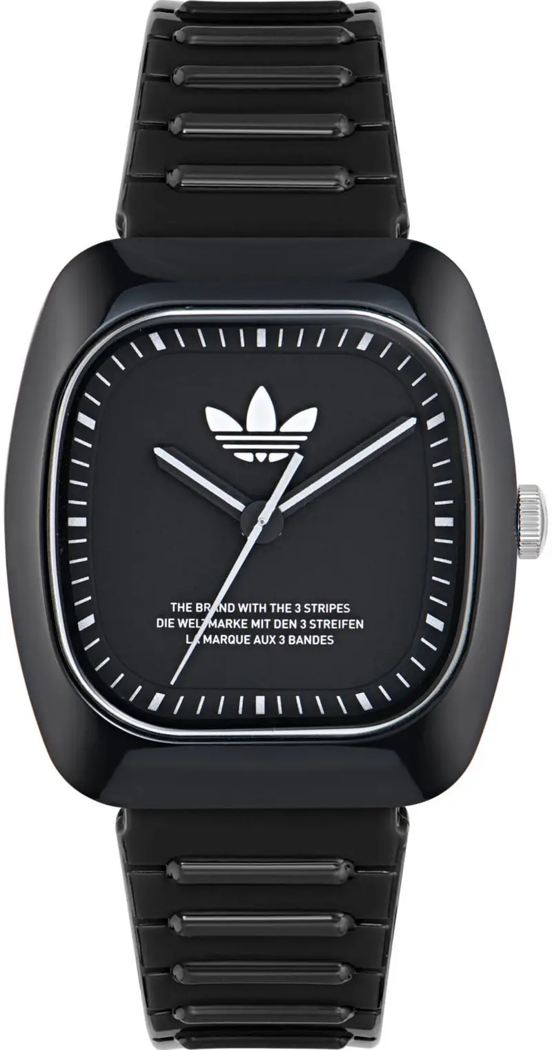 ADIDAS ORIGINALS Orologio analogico nero / bianco